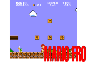 Mario Fro (SMB1 Hack) Cover